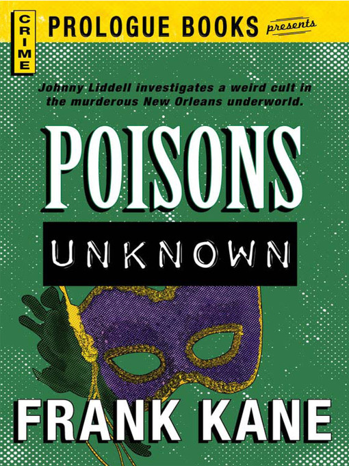 Cover image for Poisons Unknown